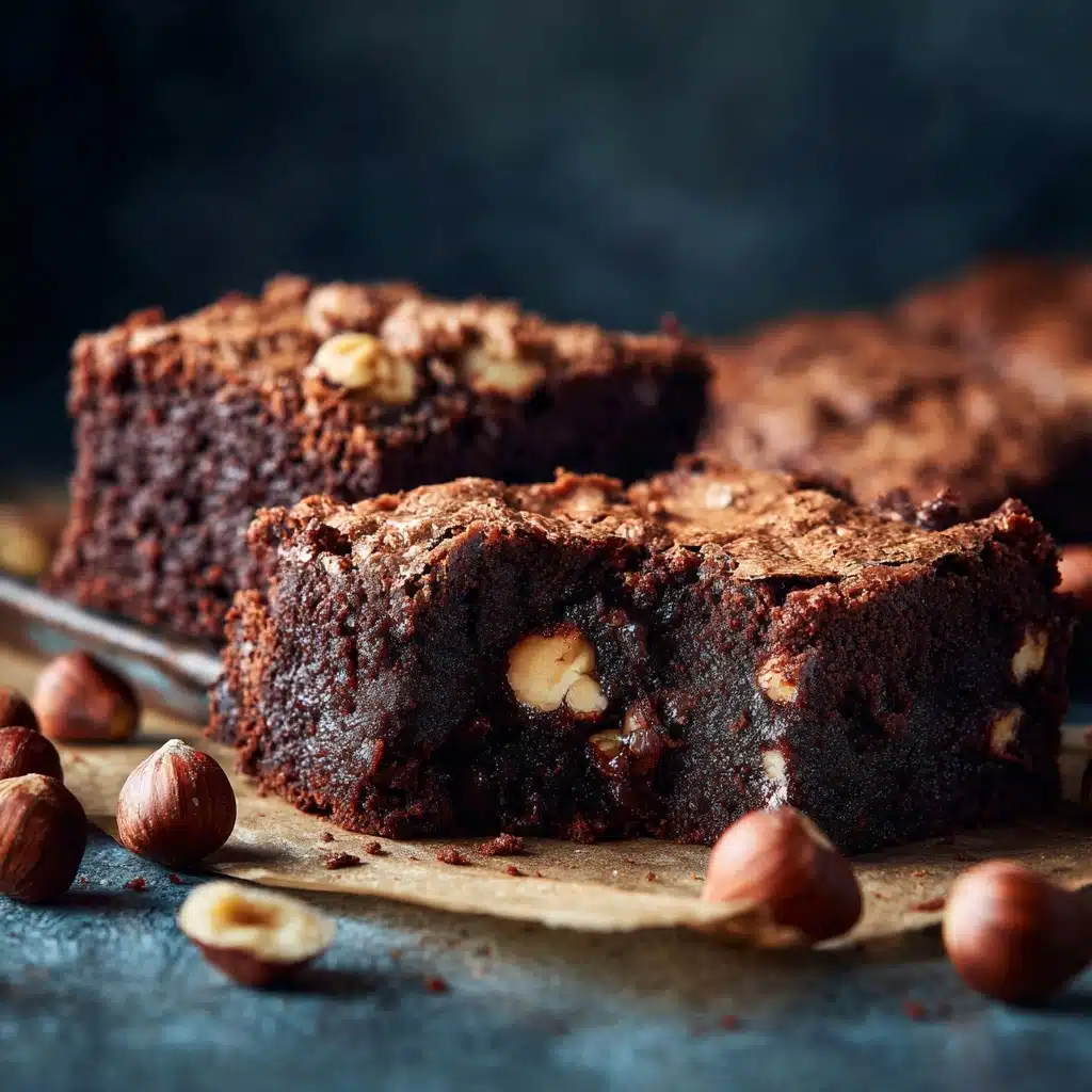 Chocolate Hazelnut Brownies Recipe - Recipe Image