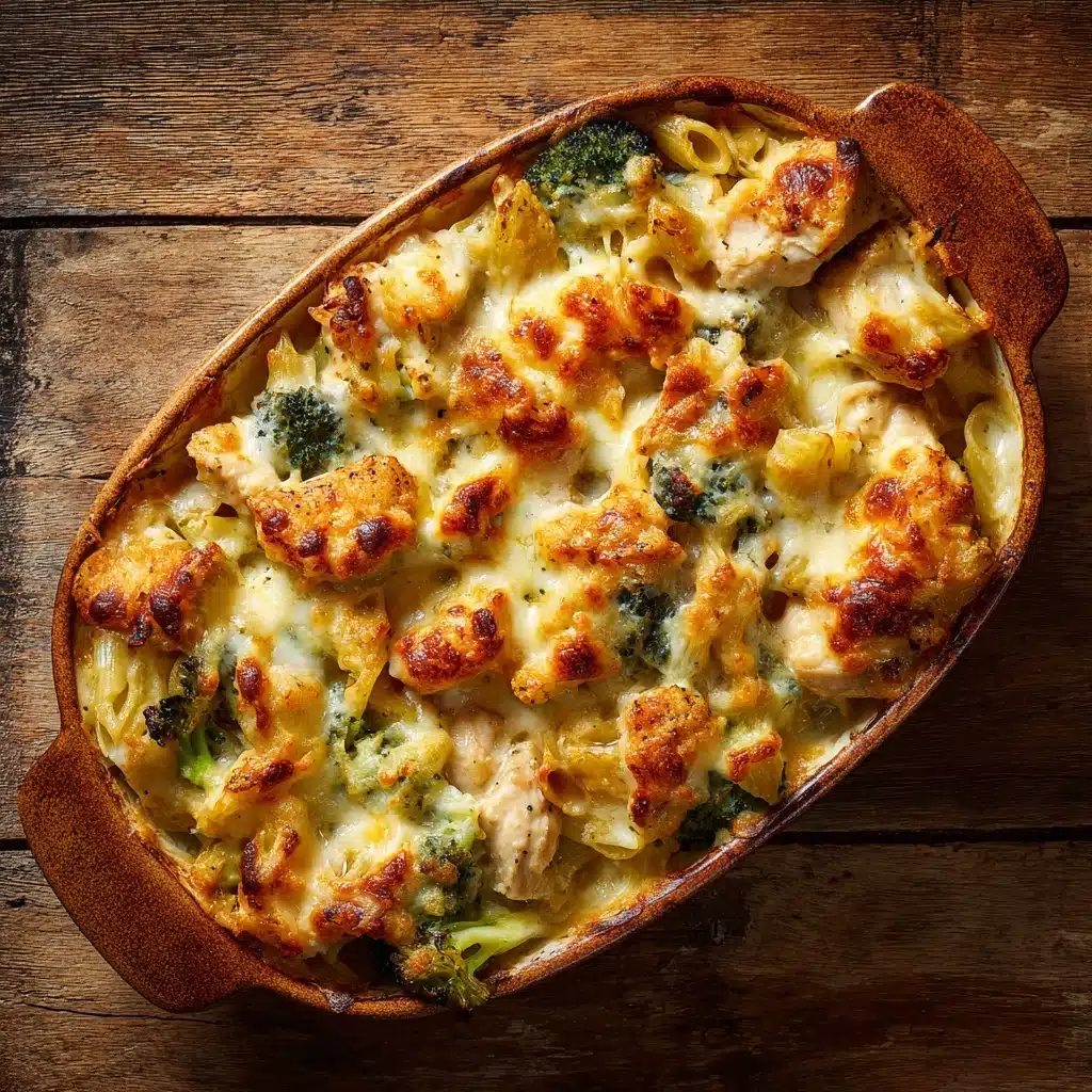 Cheesy Chicken Broccoli Pasta Bake Recipe - Recipe Image