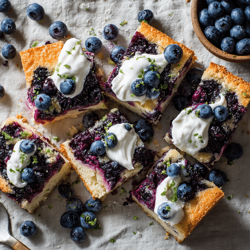 Sheet Pan Blueberry Shortcake Recipe - Recipe Image