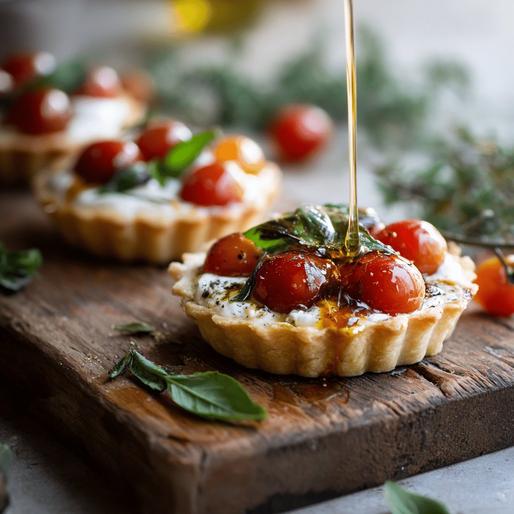 Mini Caprese Tarts Recipe - Recipe Image