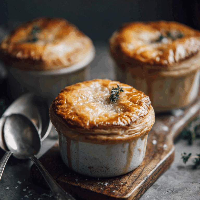 Mini Chicken Pot Pies Recipe