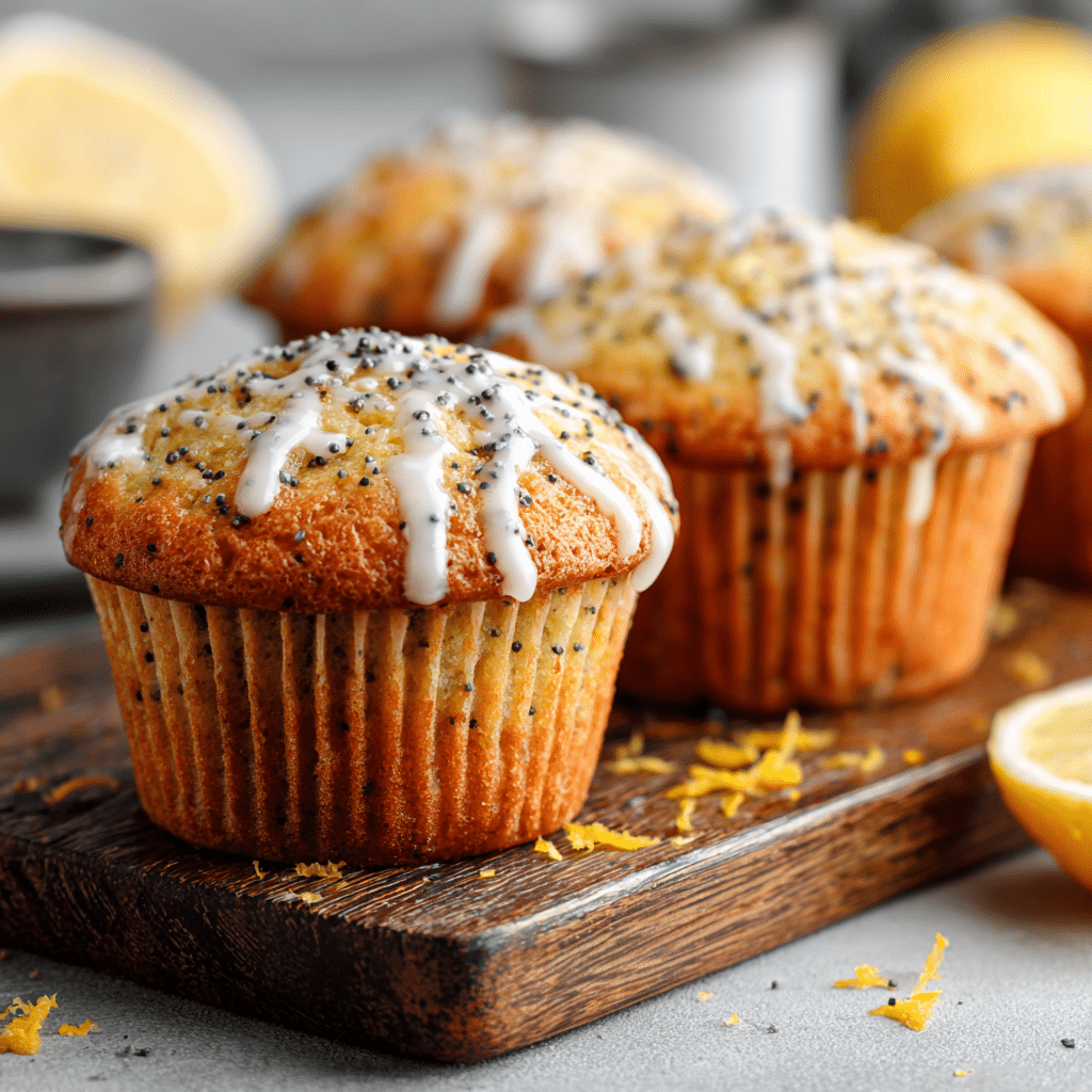 "Lemon Poppy Seed Muffins Recipe
