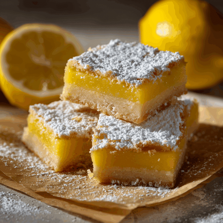 "Lemon Bars Recipe