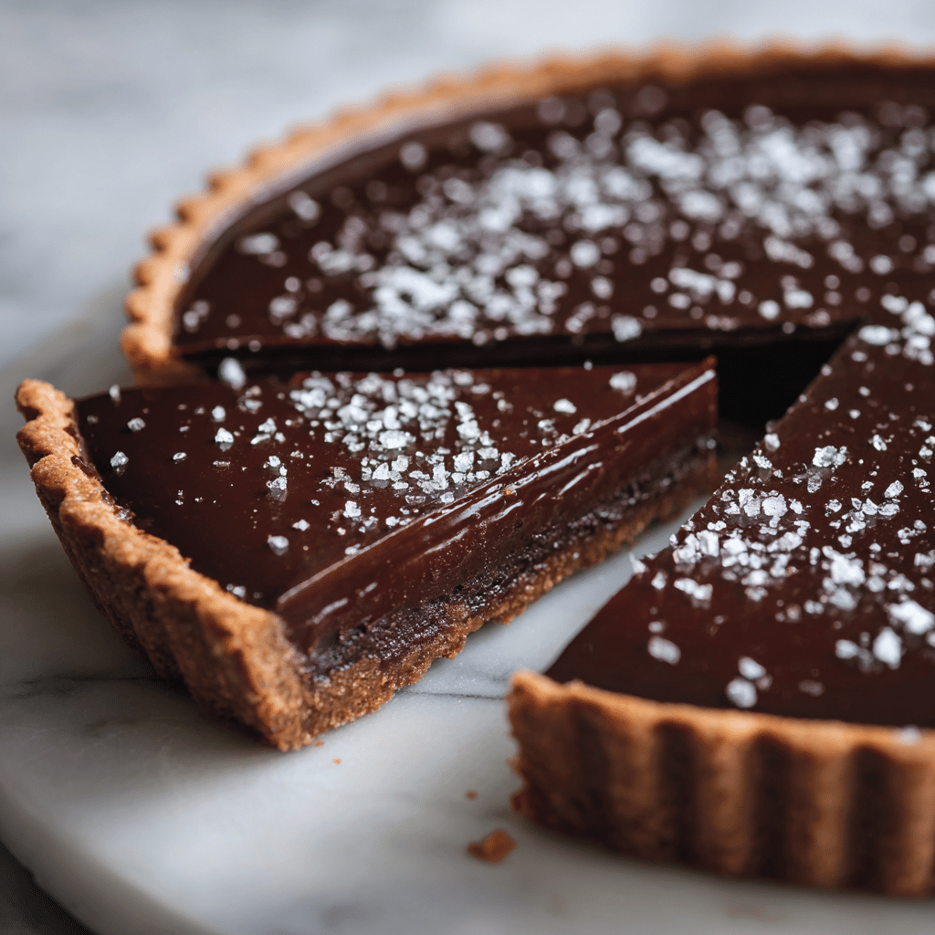 Chocolate Tart with Sea Salt Recipe