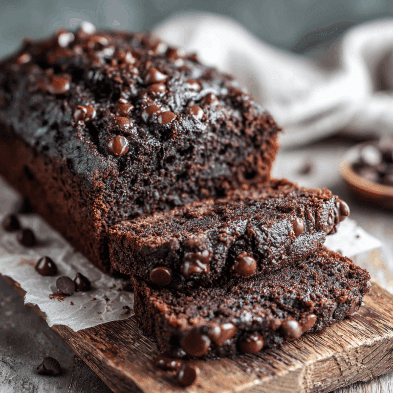 Chocolate Banana Bread Recipe