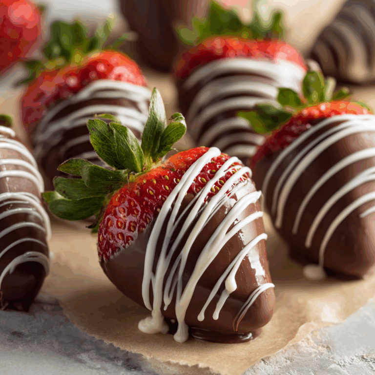 Chocolate Dipped Strawberries Recipe