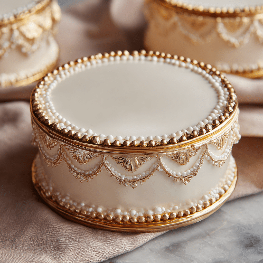 Vintage Mirror Cakes — Full Recipe