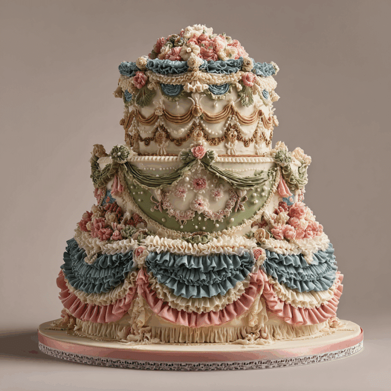 Maximalist Vintage Cake