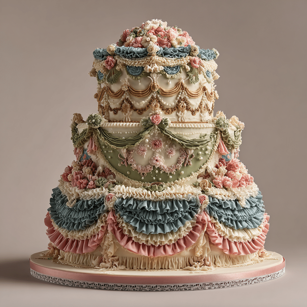 Maximalist Vintage Cake