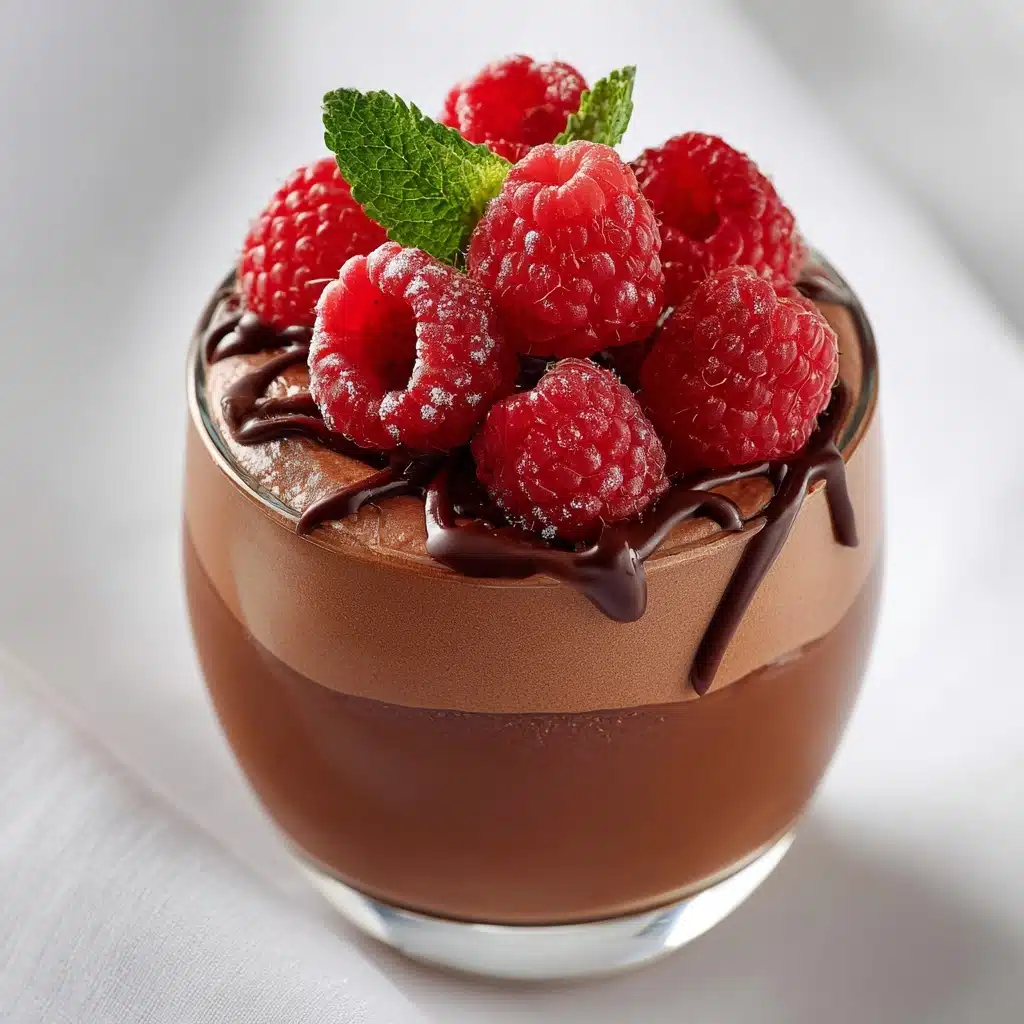 Raspberry Chocolate Mousse Recipe - Recipe Image