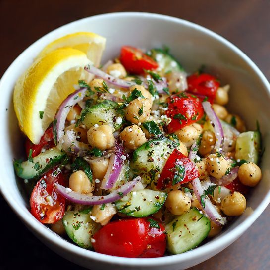 Mediterranean Chickpea Salad Recipe
