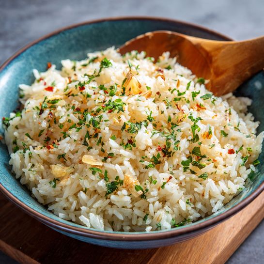 Garlic Butter Rice Recipe - Recipe Image