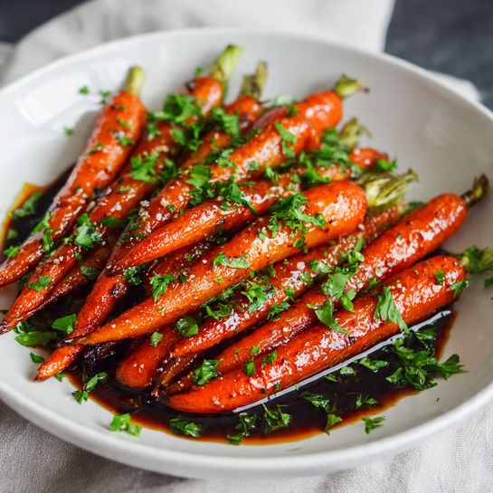 Honey Balsamic Glazed Carrots Recipe