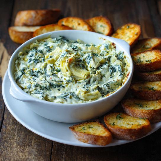 Creamy Spinach Artichoke Dip Recipe