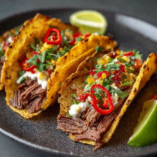 Spicy Beef Tacos Recipe - Recipe Image