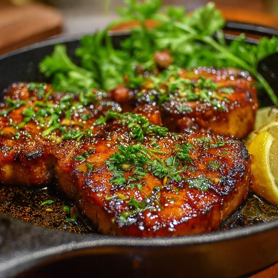 Honey Garlic Pork Chops Recipe