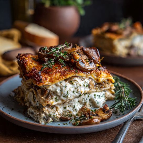 Mushroom Lasagna Recipe
