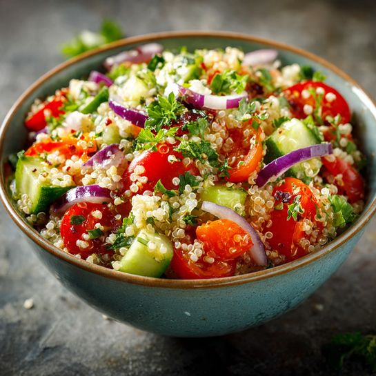 Quinoa Veggie Salad Recipe