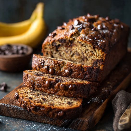 Chocolate Chip Banana Bread Recipe