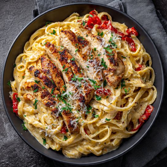 Cajun Chicken Alfredo Pasta Recipe