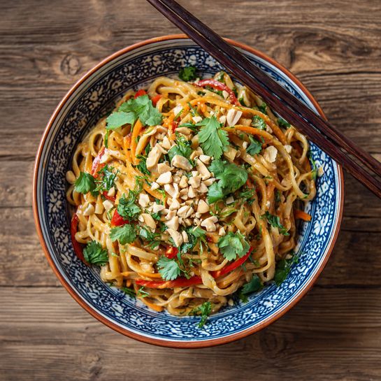 Thai Peanut Noodles Recipe - Recipe Image