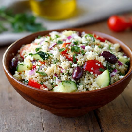 Mediterranean Quinoa Salad Recipe - Recipe Image