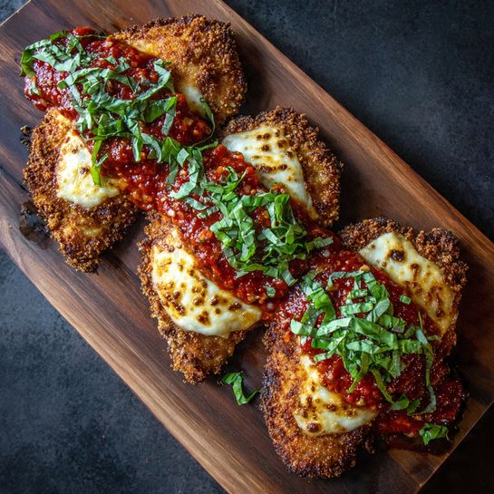 Crispy Chicken Parmigiana (Pub Style) Recipe
