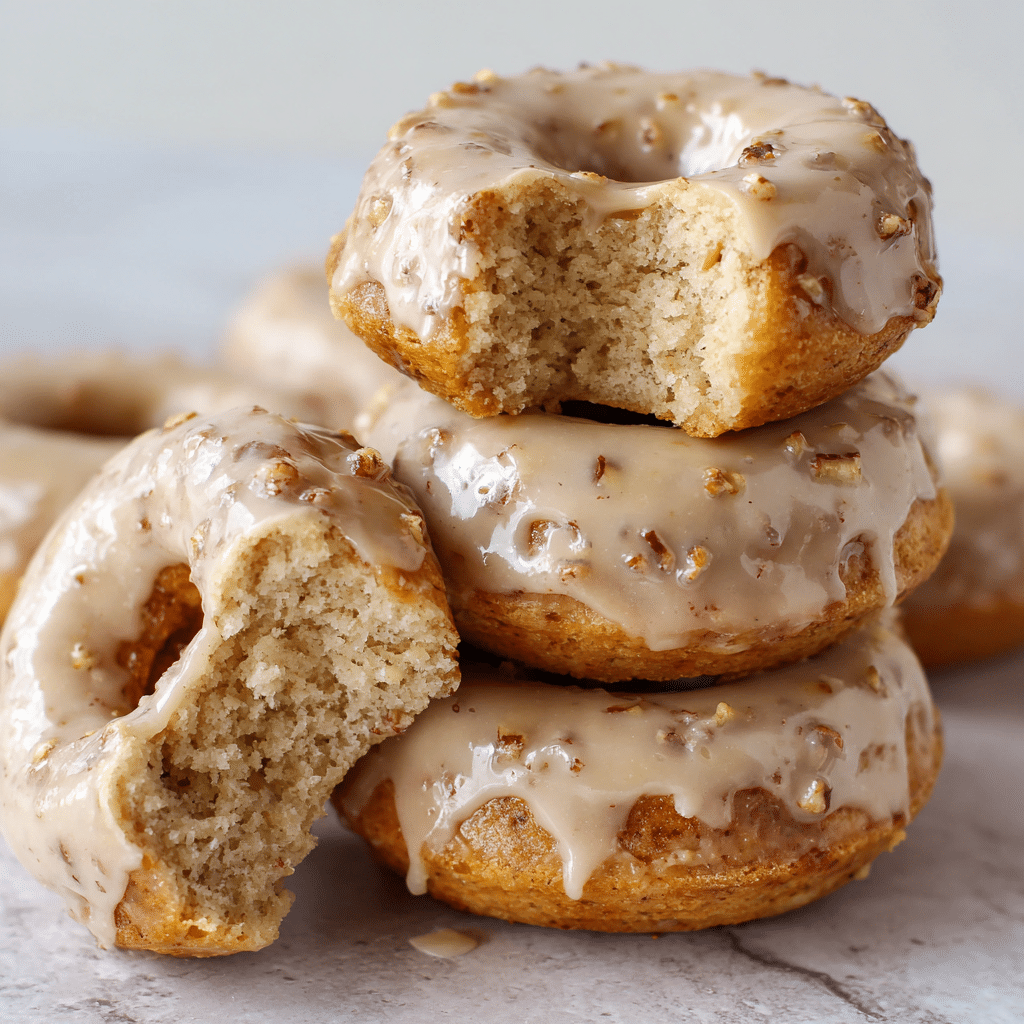 Baked Banana Donuts Recipe - Recipe Image