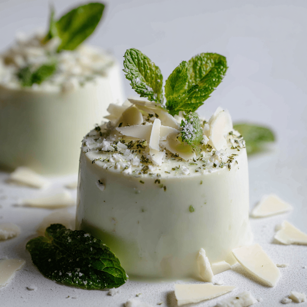 White Chocolate Mint Mousse Recipe