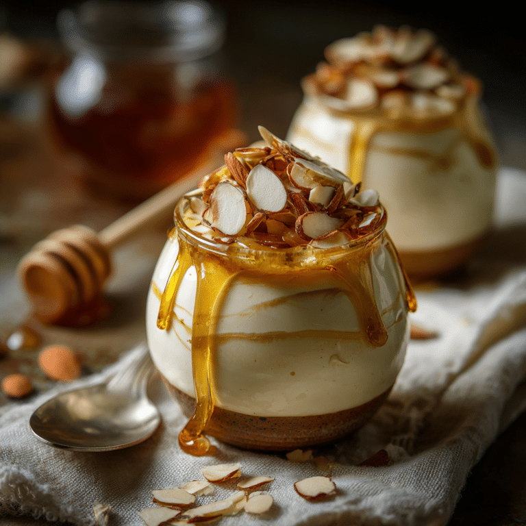 Honey Almond Mousse Recipe