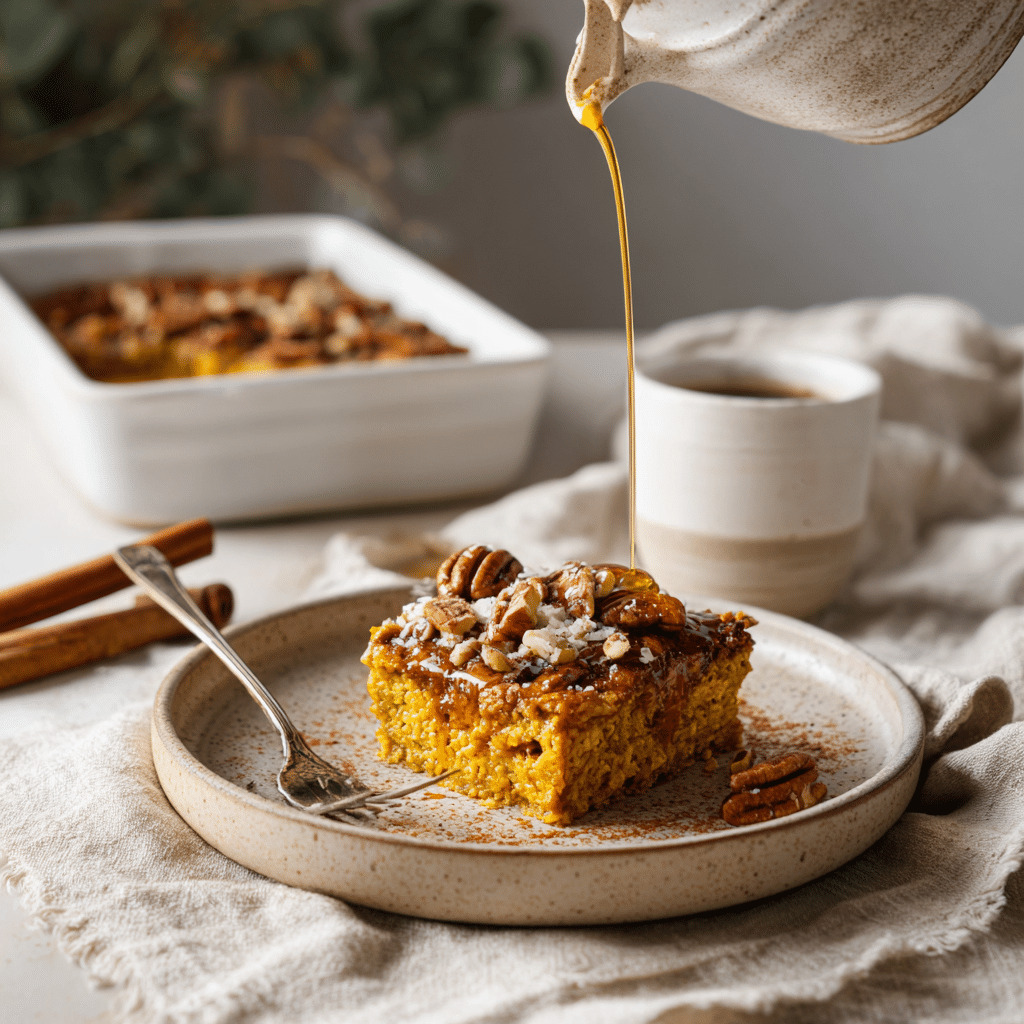 Pumpkin Baked Oatmeal Recipe