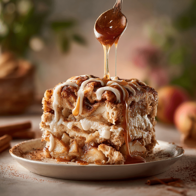 Apple Cinnamon Roll Lasagna Recipe