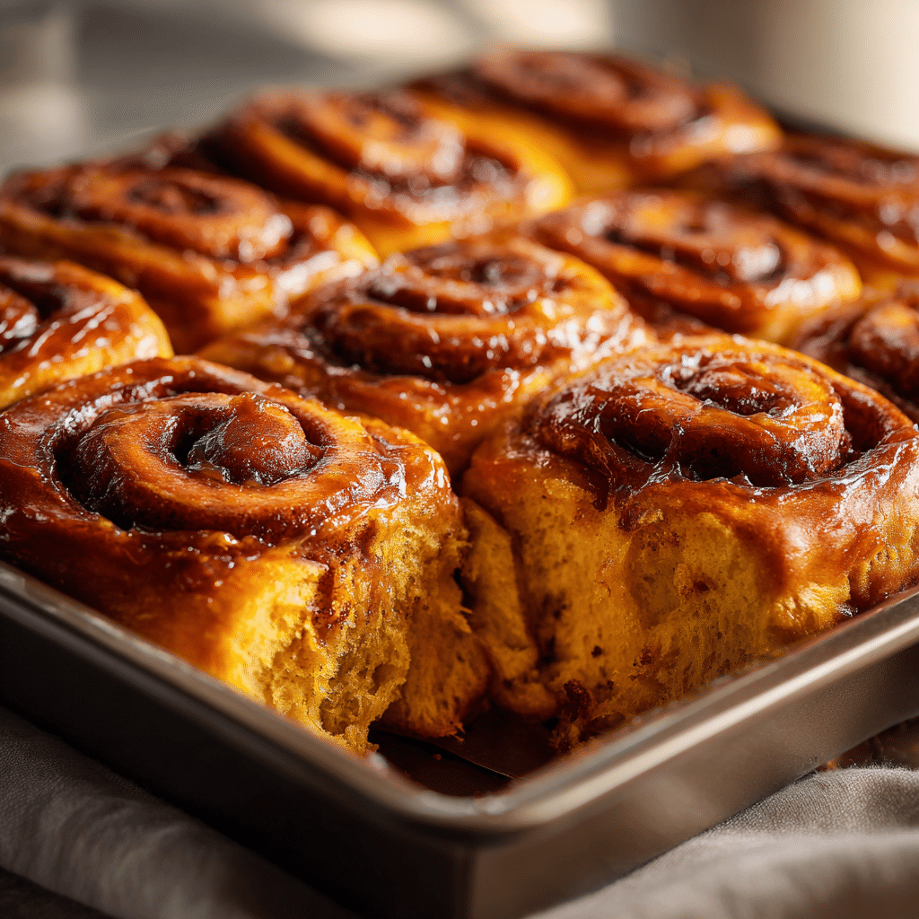 Pumpkin Cinnamon Rolls Browned Butter Recipe