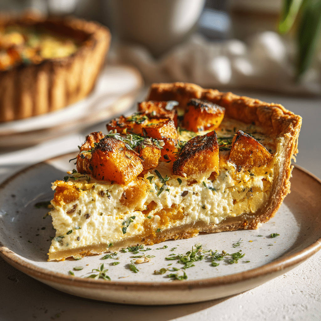 Butternut Squash Quiche Recipe