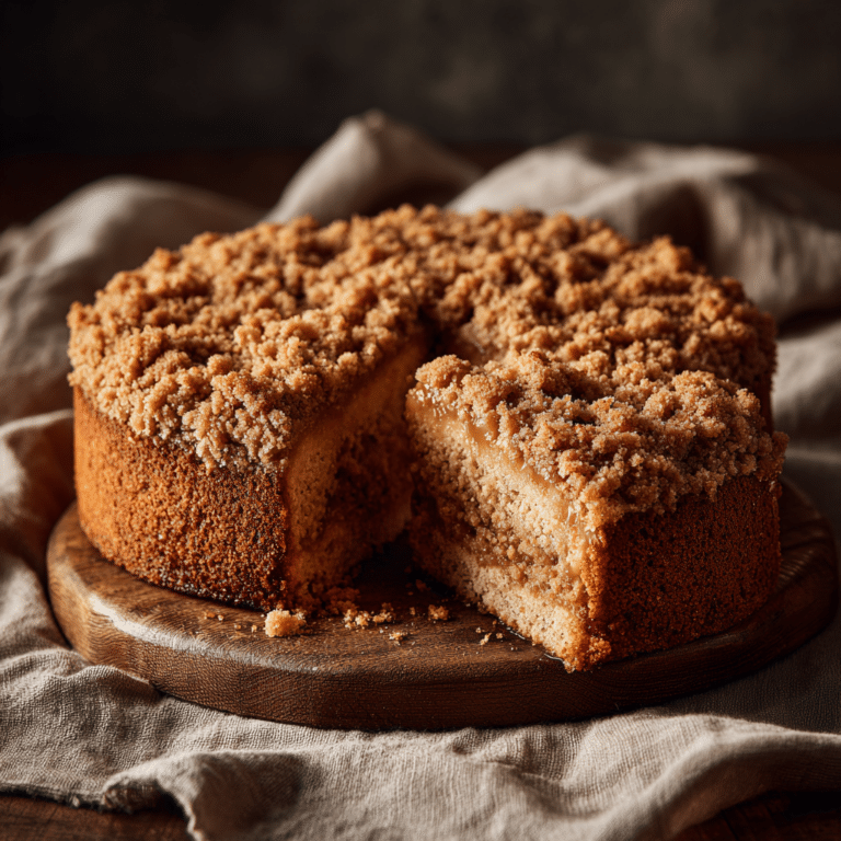 Brown Sugar Cinnamon Crumb Cake Recipe
