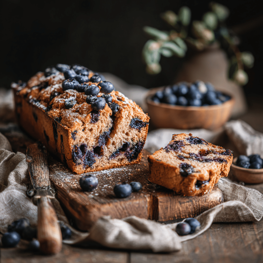 Brown Sugar Blueberry Breakfast Cake Recipe