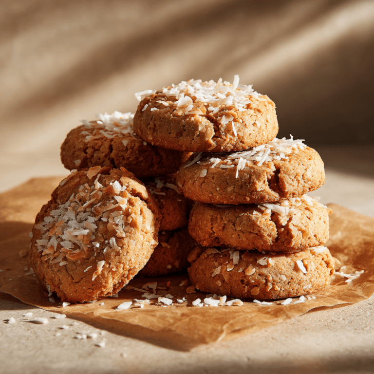 Irresistible Peanut Butter Coconut Cookies Recipe