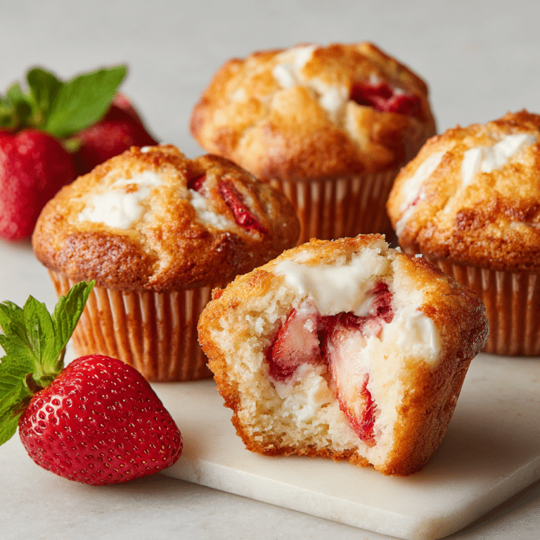 Strawberry Cream Cheese Muffins Recipe