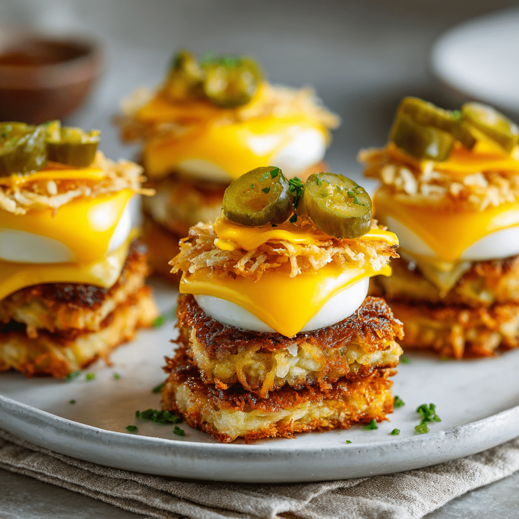 Pickle-Fix Hash-Brown Egg Sliders Recipe