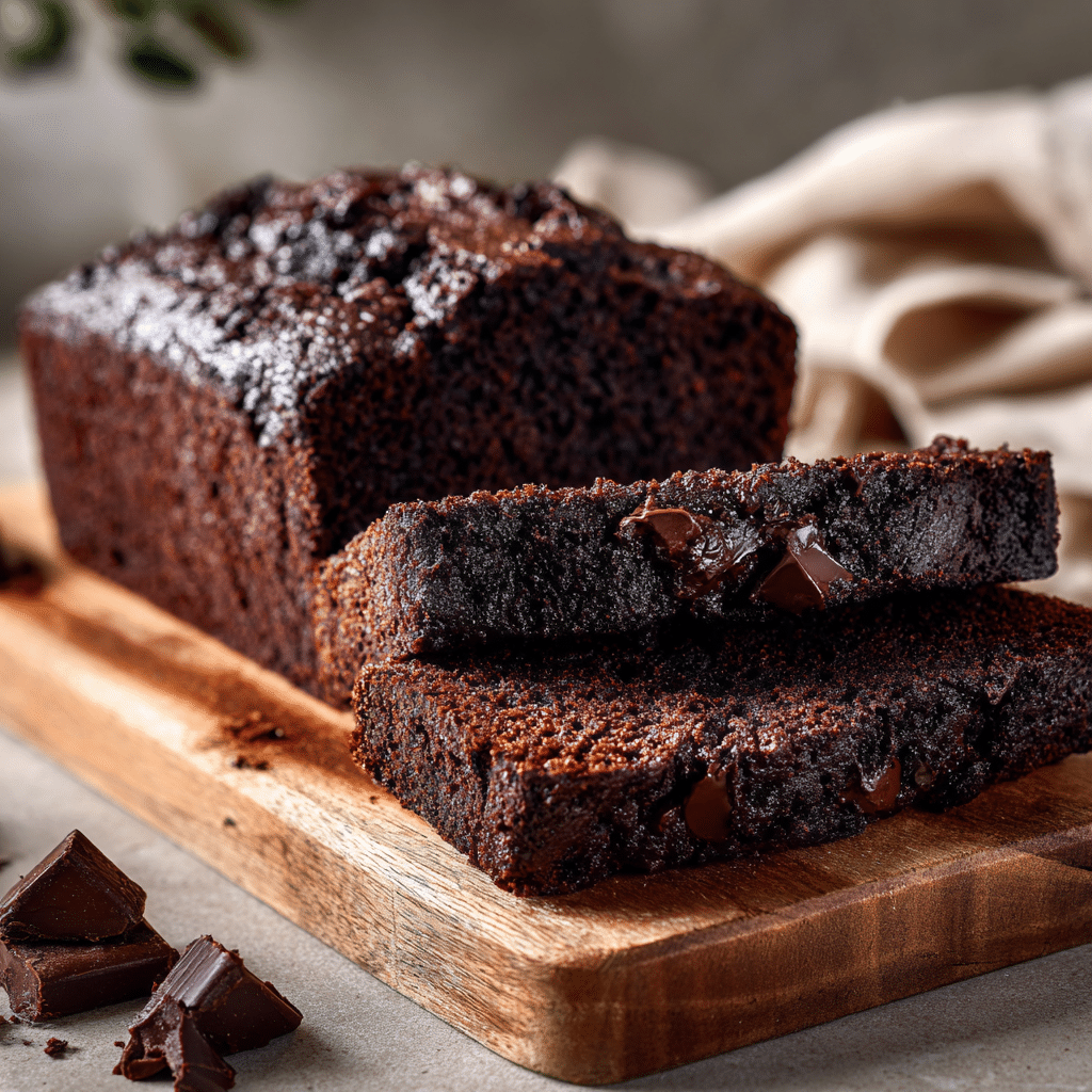 Double Chocolate Banana Bread (Moist For 4 Days!) Recipe