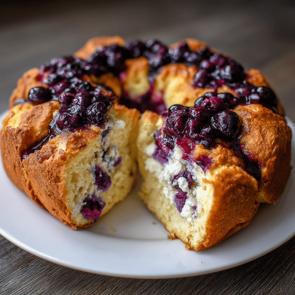 with creamy melted cottage cheese Print Recipe