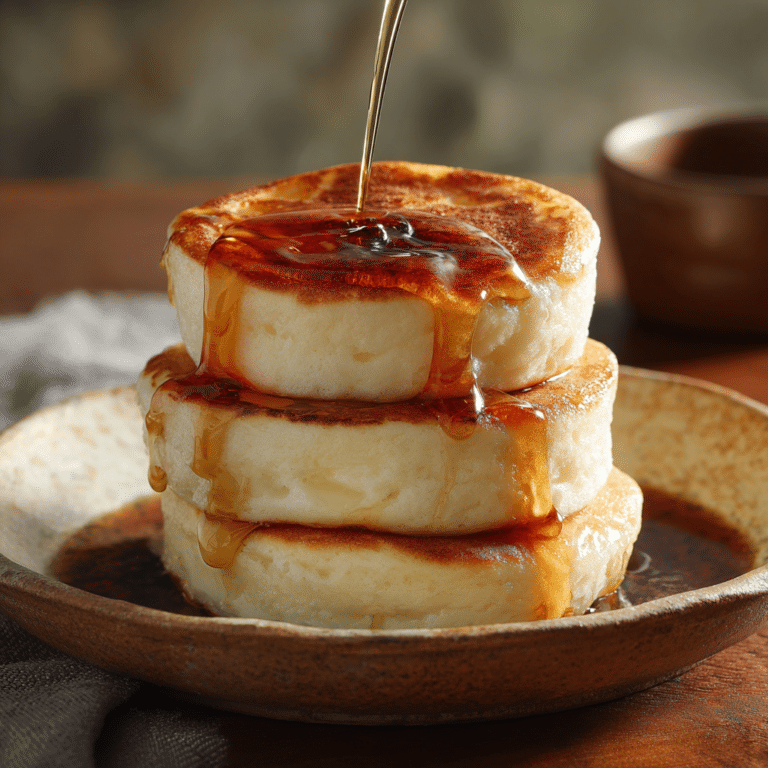 Vanilla Soufflé Hotcakes Recipe