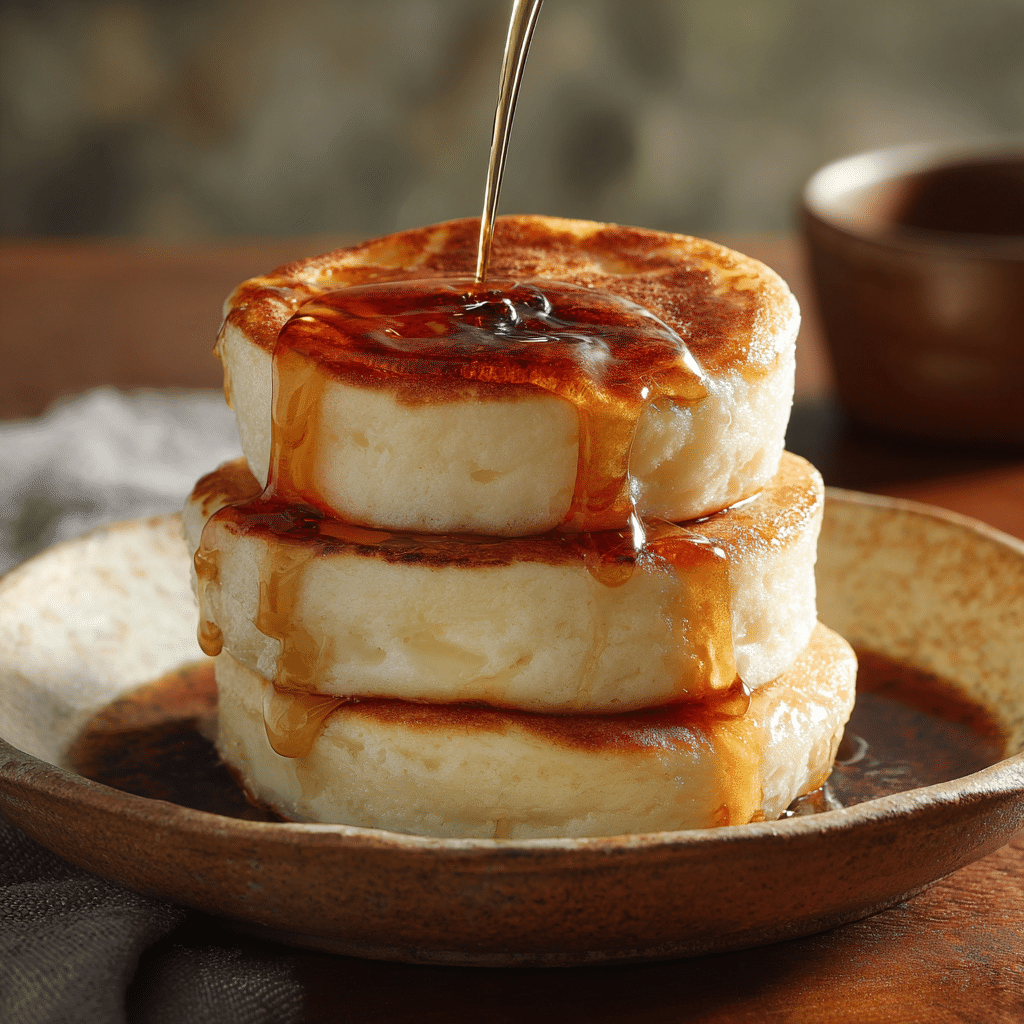 Vanilla Soufflé Hotcakes Recipe