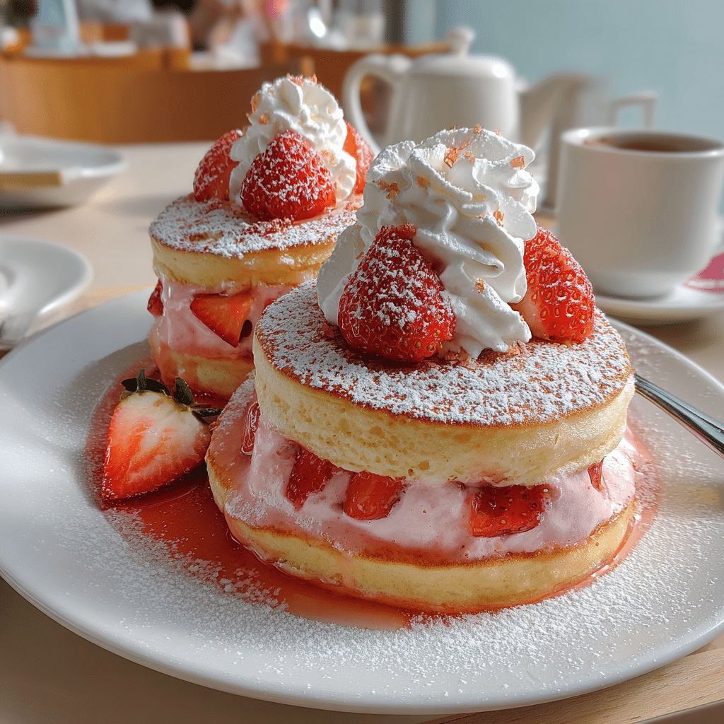 Strawberry Soufflé Pancakes Recipe
