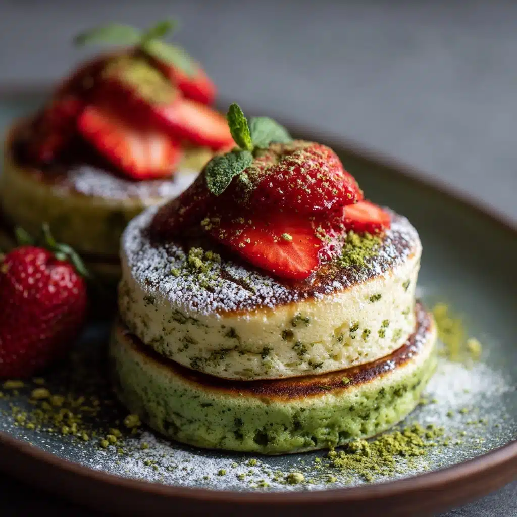"Matcha Soufflé Pancakes Recipe