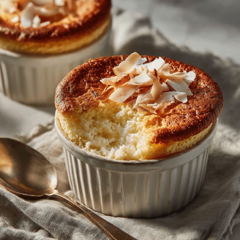 Coconut Soufflé Recipe