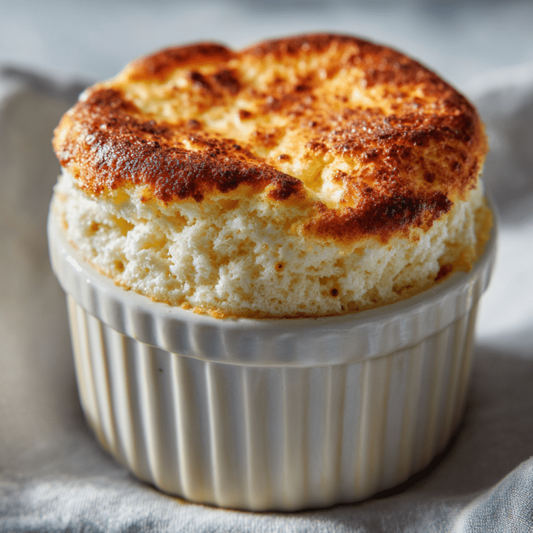 Vanilla Rice Soufflé Recipe