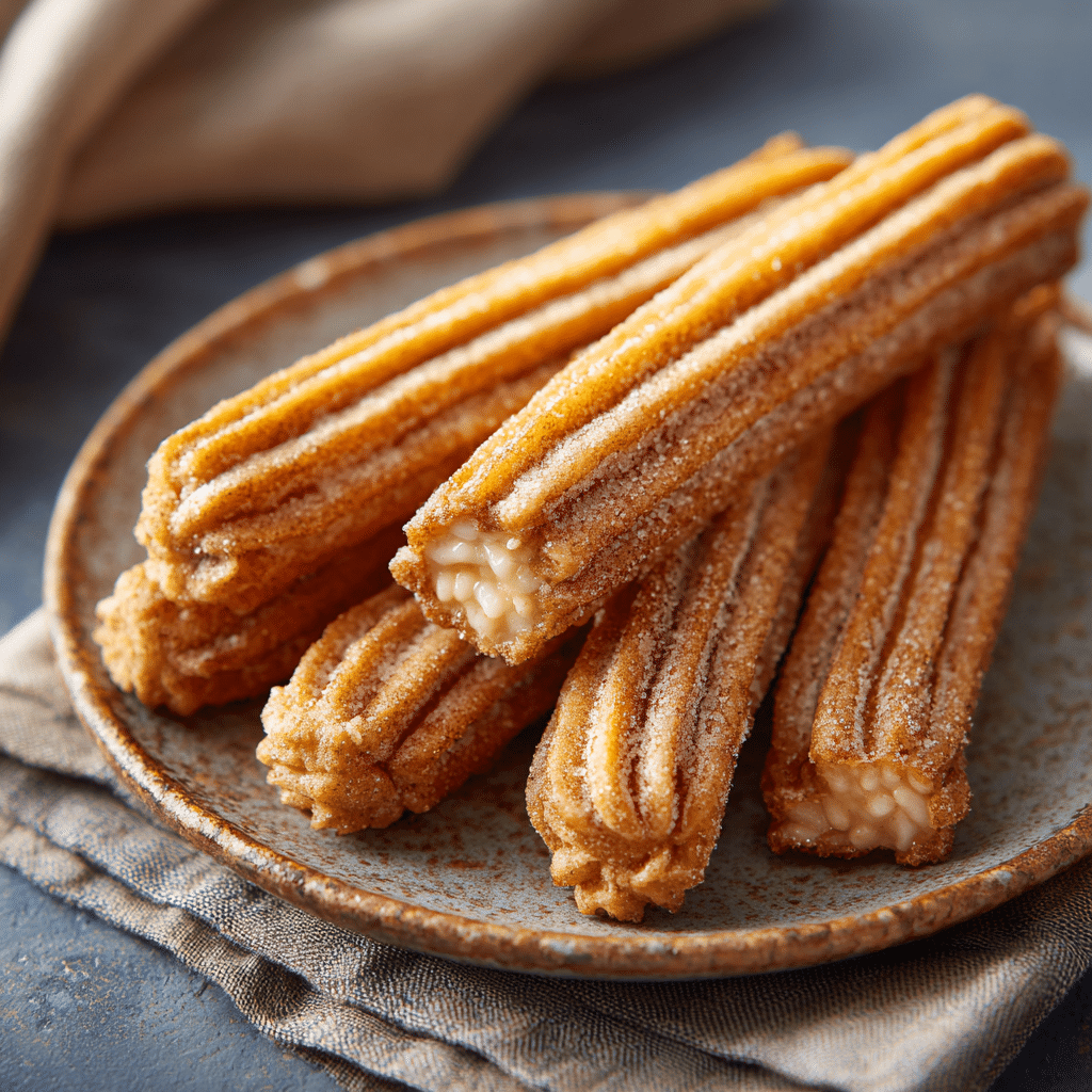 Creamy Rice-Stuffed Savory Churros (Baked) Recipe