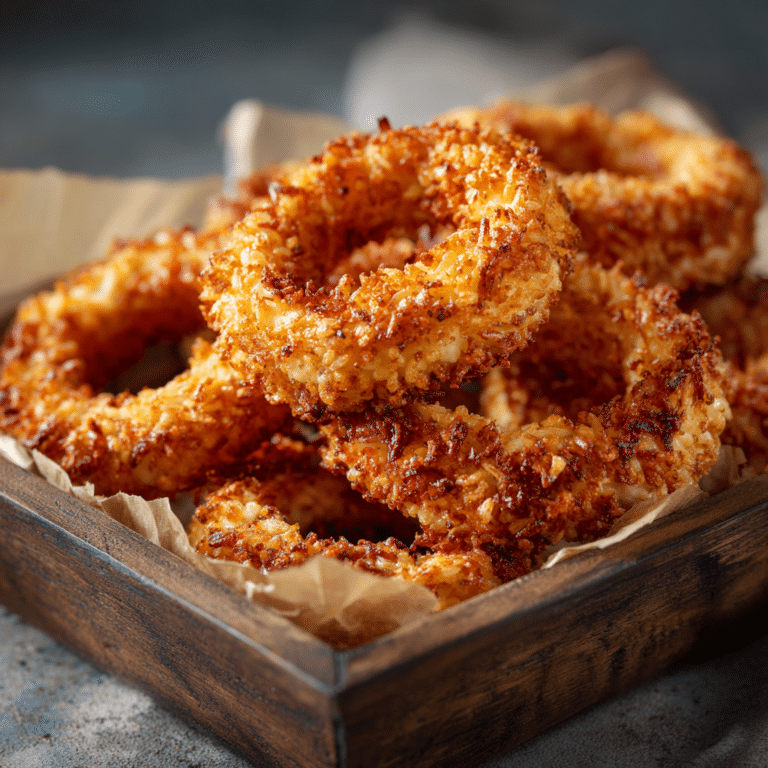 Crispy Rice-Stuffed Onion Rings Bake Recipe