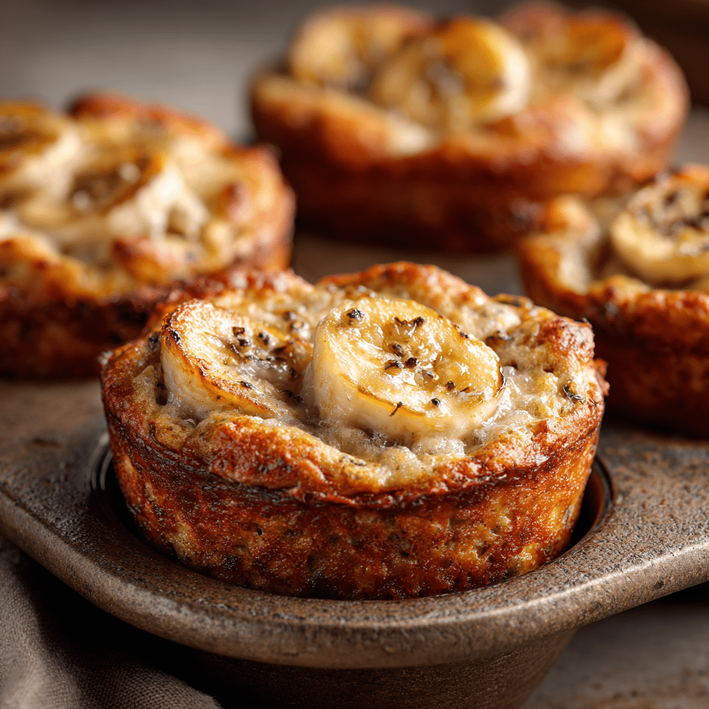 Creamy Banana Oat Breakfast Cups Recipe